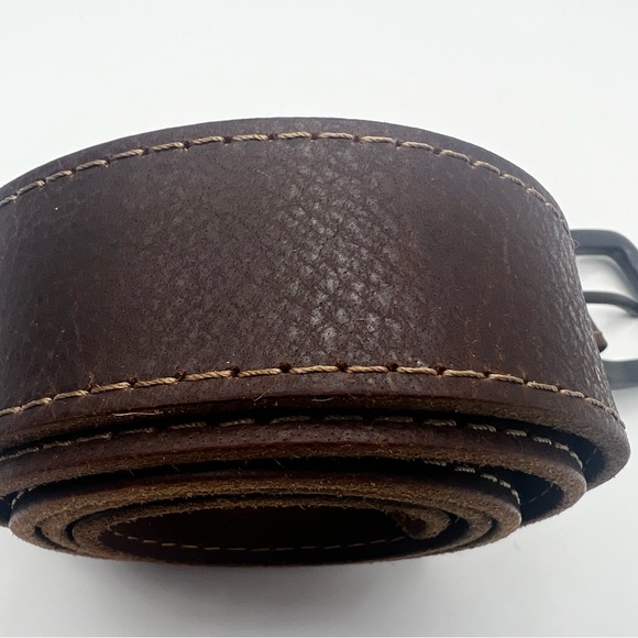 Denizen From Levi's Leather Belt SIZE: XL BROWN Men/unisex Excellent Condition - Picture 9 of 9